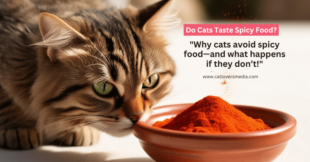 Do Cats Taste Spicy Food